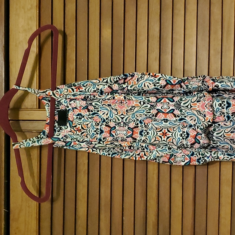 Cynthia Rowley Geo Floral Maxi Dress